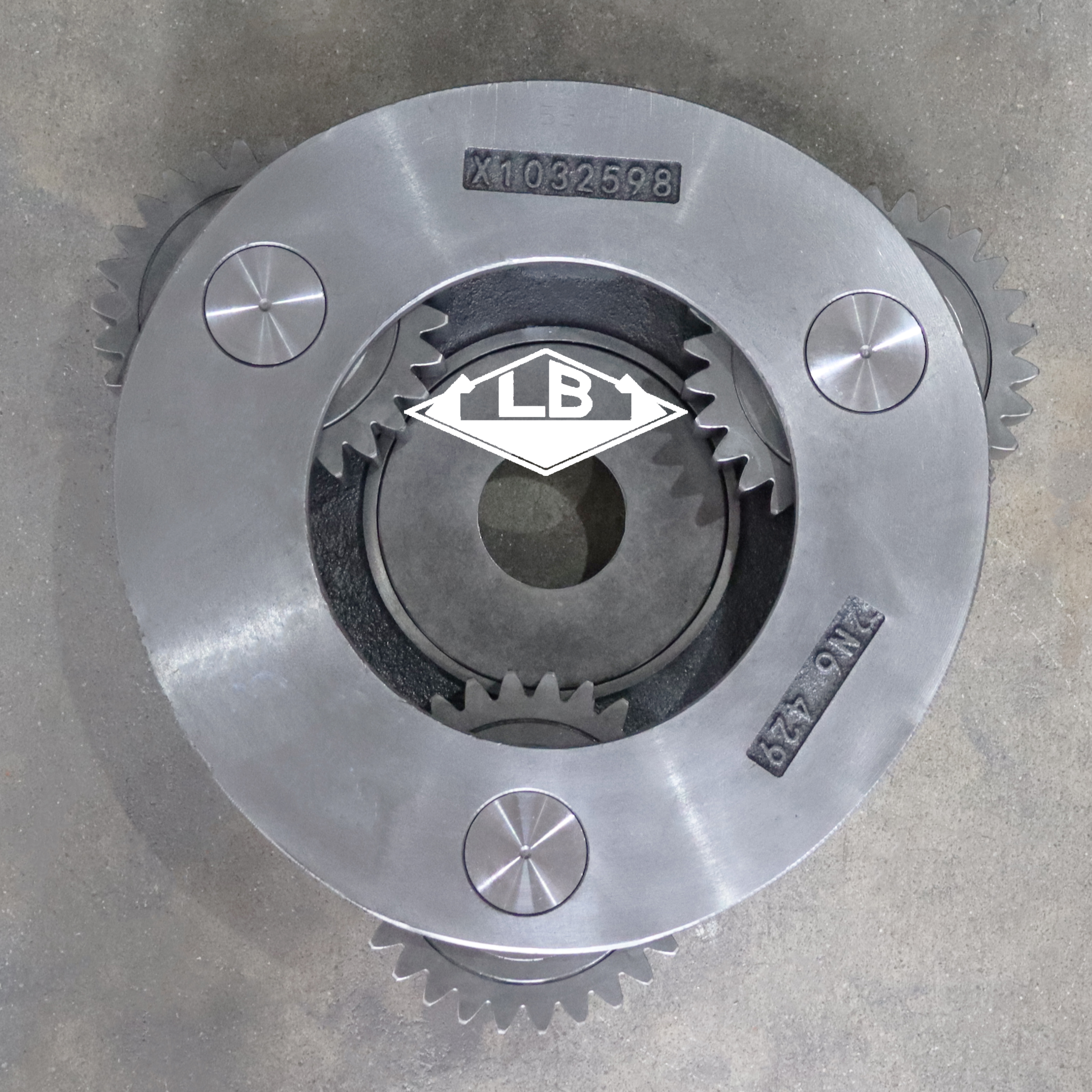 ZX330-3 行走二级架总成(2) ZX330-3 行走二级架总成(2)