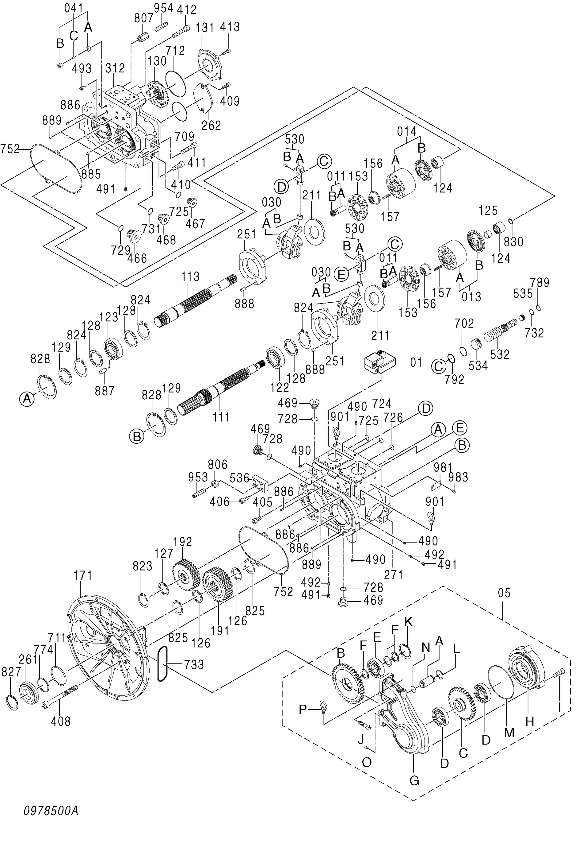 ZX500-3 液压泵 ZX500-3 液压泵