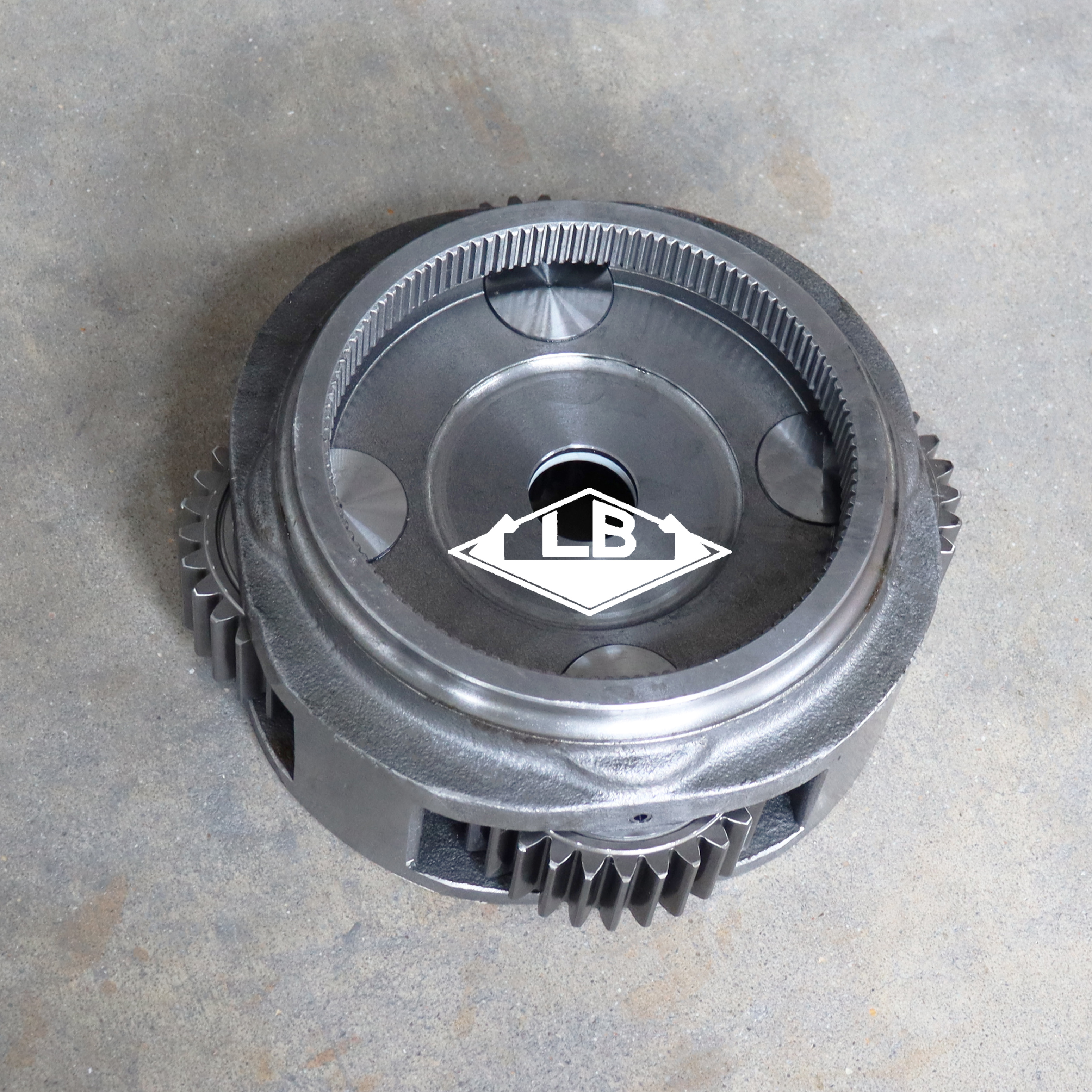 PC210-10MO 行走二级架总成(6) PC210-10MO 行走二级架总成(6)