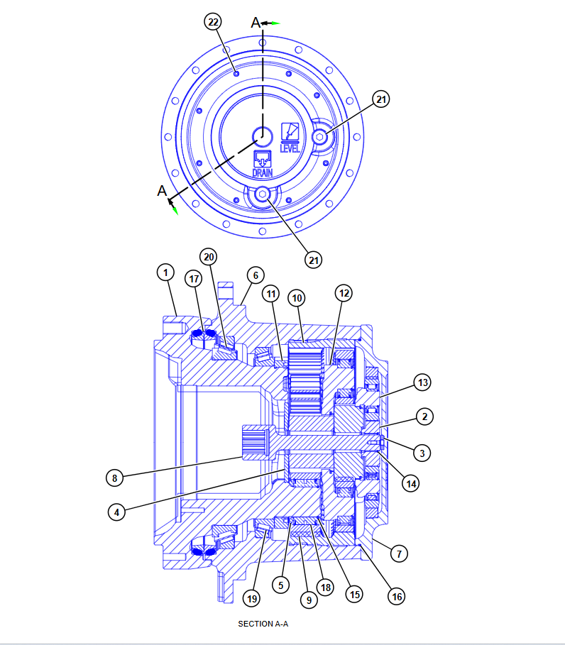 E326GC 行走牙箱 E326GC 行走牙箱