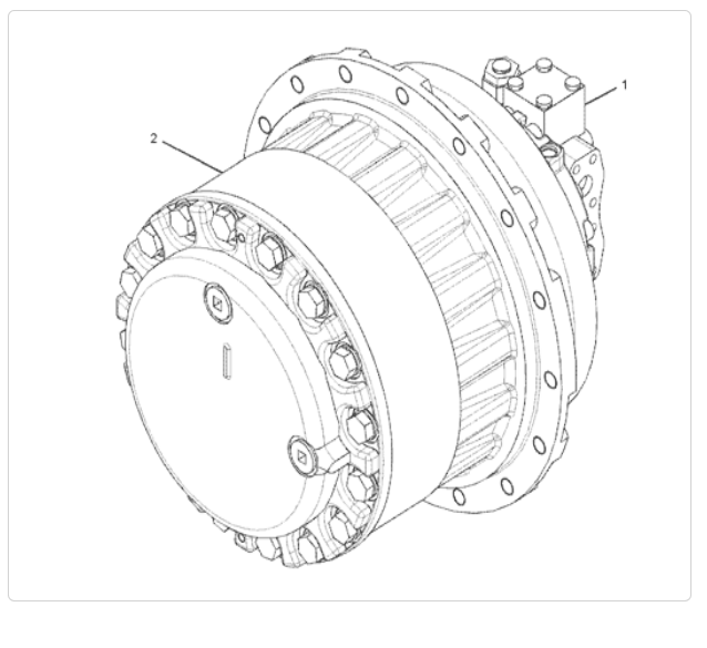 E324 行走总成 E324 行走总成