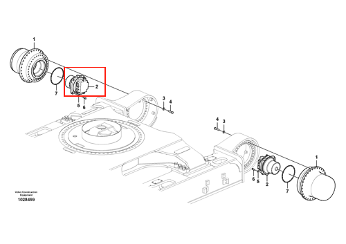 EX1200-6 行走马达(3) EX1200-6 行走马达(3)