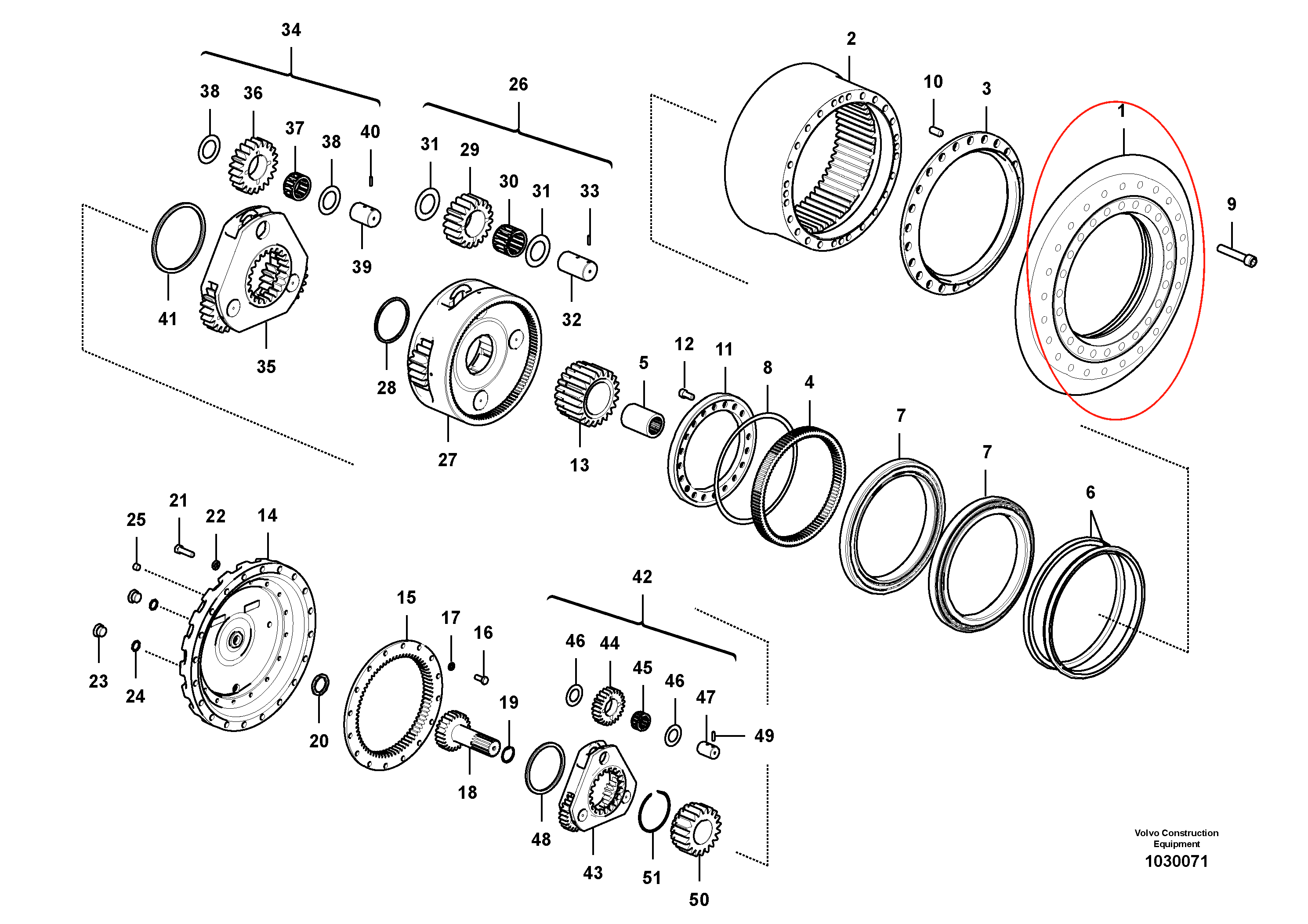 EC480 轮毂 EC480 轮毂