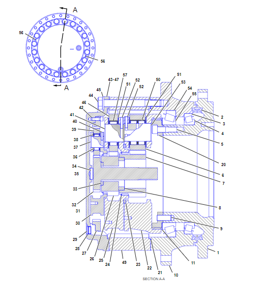 E390 行走牙箱 E390 行走牙箱