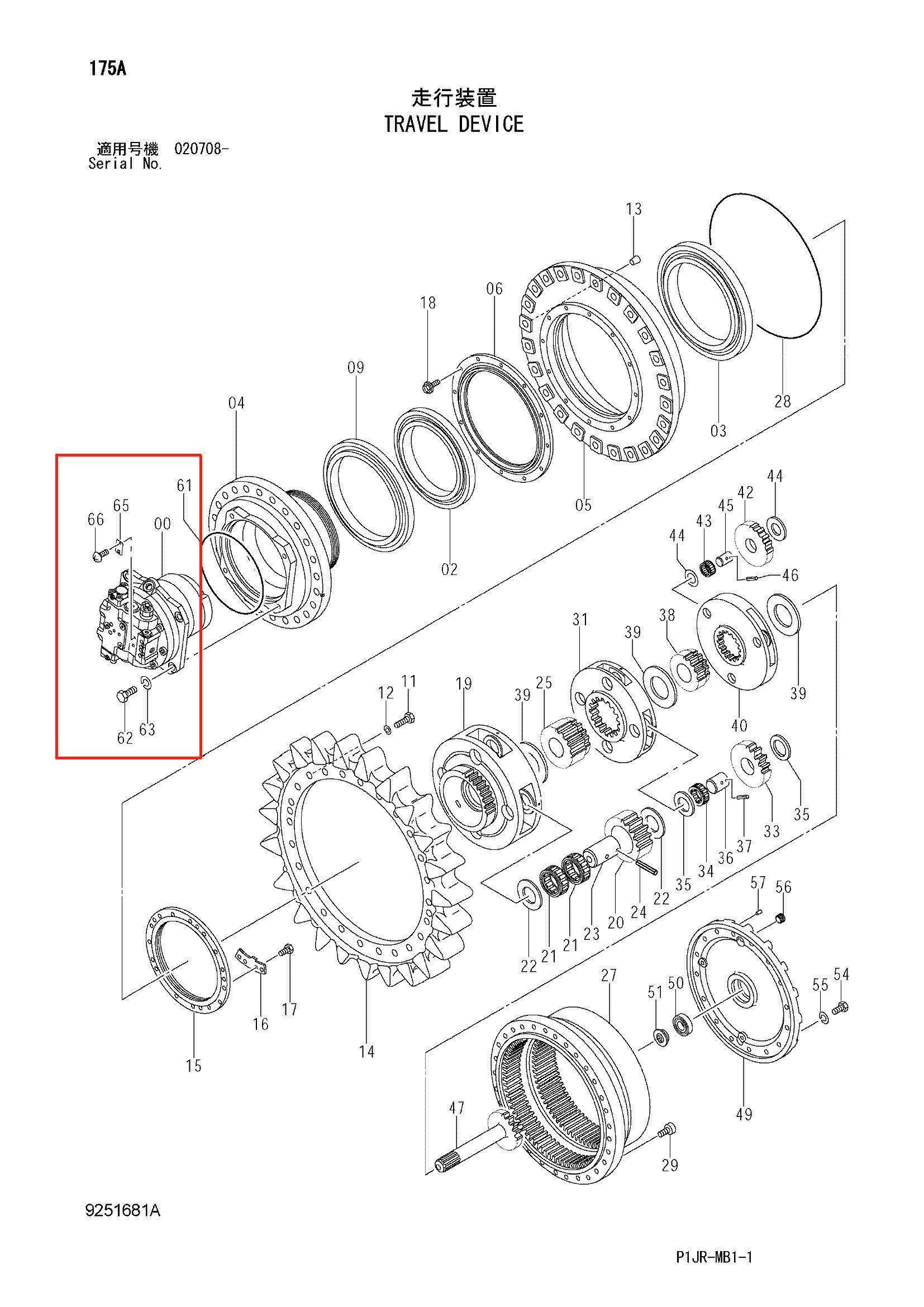 EX1200-6 行走马达（2）