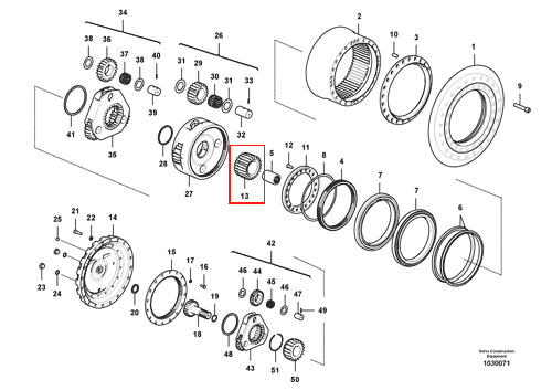 临工500 行三中齿