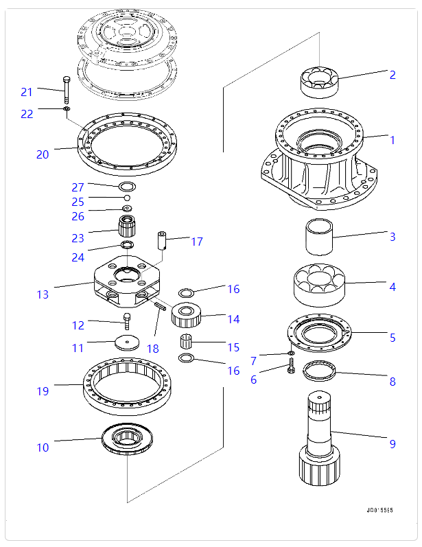 PC2000-8 回转牙箱(2)