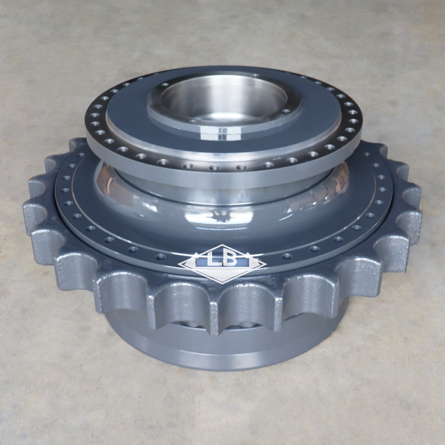 PC1250-7 PC1250-8 PC1250-11 TRAVEL GEARBOX WITH SPROCKET 21N-27-00130 21N-27-00140 21N-27-00190 PC1250 FINAL DRIVE