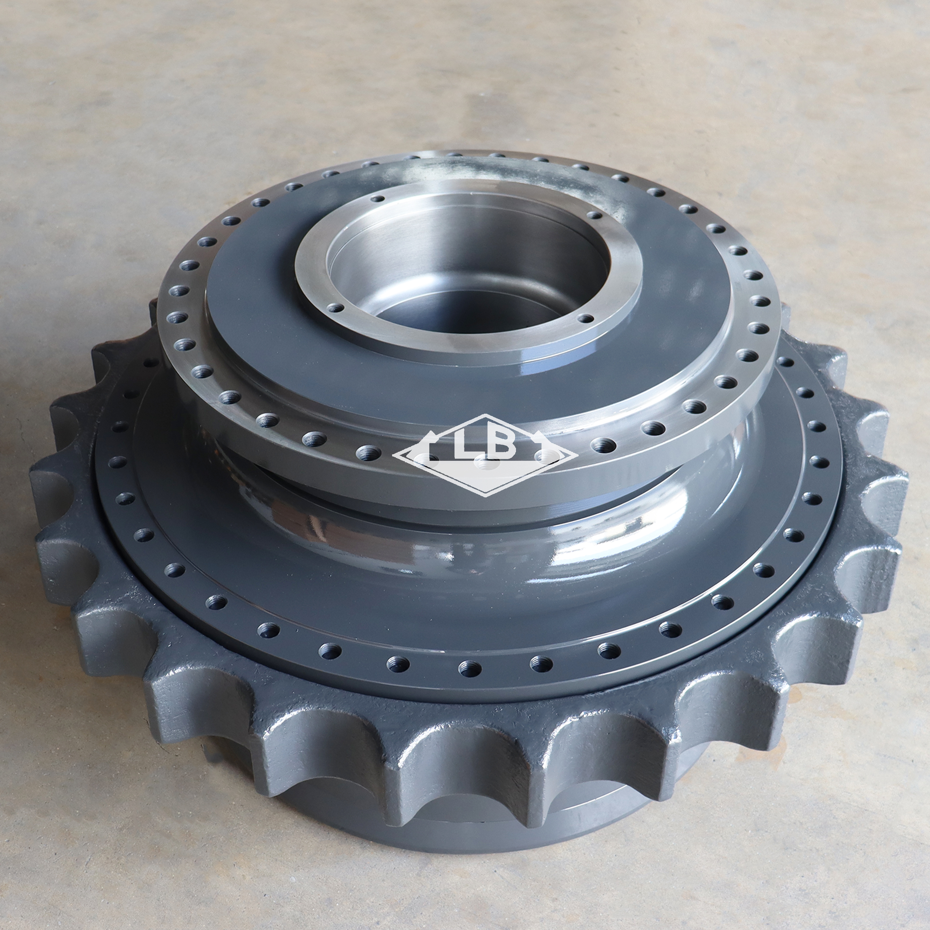 PC1250-7 PC1250-8 PC1250-11 TRAVEL GEARBOX WITH SPROCKET 21N-27-00130 21N-27-00140 21N-27-00190 PC1250 FINAL DRIVE