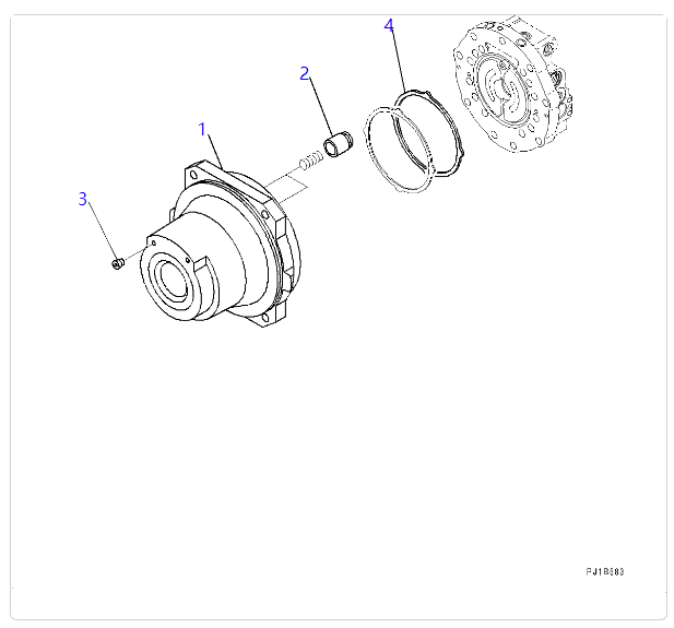 EX1200-6 行走马达（6）