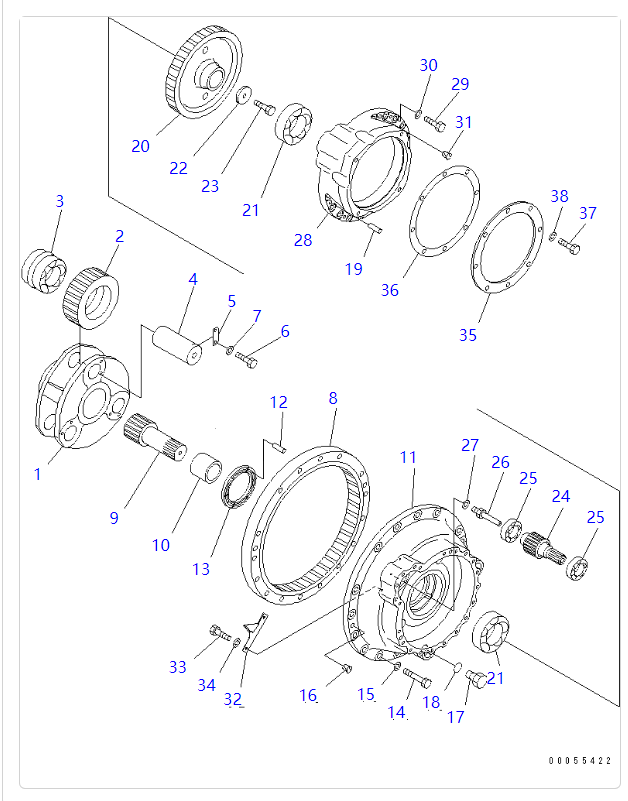 PC2000 行走牙箱【新】(2)