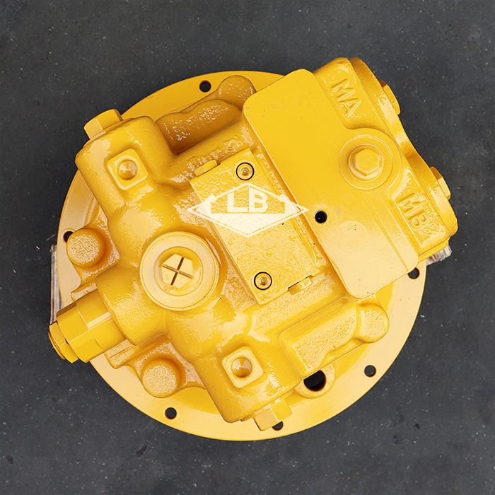 Excavator swing motor assembly and replacement components